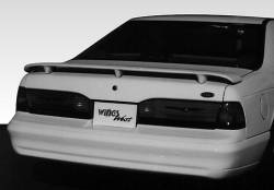Dallas Automotive Restyling - DAR FG-516 Ford Thunderbird Post Mount Rear Spoiler Unpainted Lighted - Image 1