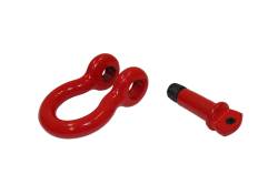 Fishbone Offroad - Fishbone Offroad FB21038 0.75" Heavy Duty D-Rings Red 2Pc - Image 4