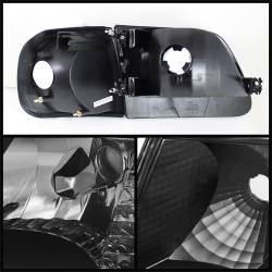 Spyder Auto - xTune Auto 5070319 Crystal Front Headlight Kit Black/Clear for 97-03 Expedition - Image 2