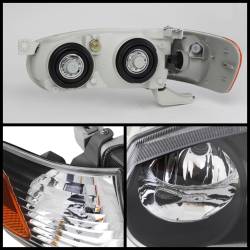 xTune Auto - xTune Auto 5072948 Crystal Front Headlight Kit Black/Clear - Image 2