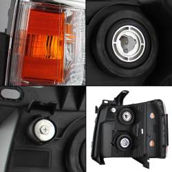 xTune Auto - xTune Auto 5076977 Chrome/Clear Crystal Headlights - Image 2