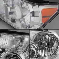 xTune Auto - xTune Auto 5077110 Headlights Chrome/Clear - Image 3