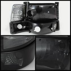 xTune Auto - xTune Auto 5073143 Crystal Front Headlight Kit Chrome/Smoked - Image 2