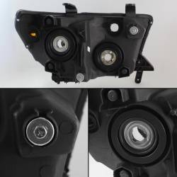 xTune Auto - xTune Auto 5077127 Headlights Black/Clear - Image 2