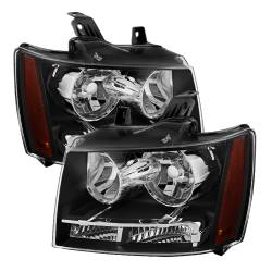 xTune Auto - xTune Auto 9022777 Black/Clear Crystal Headlights - Image 1