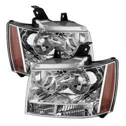 xTune Auto - xTune Auto 9022760 Chrome/Clear Crystal Headlights - Image 1