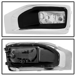 Spyder Auto - Spyder Auto 9031571 Halogen Fog Lights Chrome/Clear for 15-17 GMC Yukon/XL - Image 2