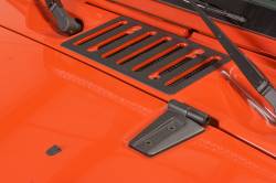 Kentrol - Kentrol 80583 Black Hood Vent for 07-18 Jeep Wrangler JK - Image 5