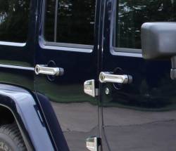 Kentrol - Kentrol 30012 Polished Ext. Door Handle Cover 10pc for 07-18 Jeep Wrangler JK - Image 5