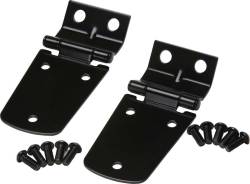 Kentrol - Kentrol 50476 Black Hood Hinge Pair for 97-06 Jeep Wrangler TJ - Image 1