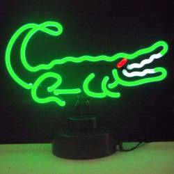 Neonetics - Neonetics 4ALLIG Alligator Neon Sculpture - Image 1