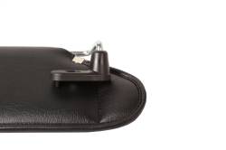 Omix - This front right black sun visor from Omix for 03-06 Jeep Wrangler TJ/LJ. - Image 4