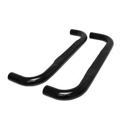Westin - Westin 23-4115 Black E-Series 3" Nerf Bars for 19-25 Silverado & Sierra 1500 Std - Image 1