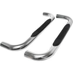 Westin - Westin 23-4110 Polished E-Series 3" Nerf Bars 19-25 Silverado/Sierra 1500 Std - Image 1