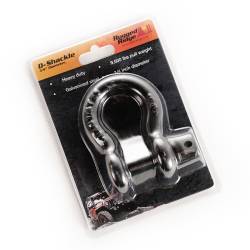 Rugged Ridge - Rugged Ridge 11235.18 D-Ring Shackle 3/4" 9500 Lb Black - Image 3