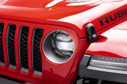 Rugged Ridge - Rugged Ridge 11230.21 Elite Euro Guard Kit Headlight Black 18-21 Jeep Wrangler/2 - Image 3