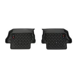 Rugged Ridge - Rugged Ridge 12987.43 All Terrain Floor Liner Kit Front/Rear Black 18-20 Jeep Wr - Image 3