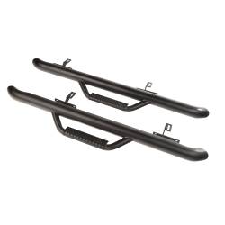 Rugged Ridge - Rugged Ridge 11596.03 Spartan Nerf Bar Textured Black 18-21 Jeep Wrangler JL 2DR - Image 1
