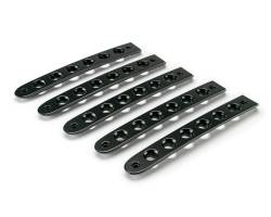 DV8 Offroad - DV8 D-JP-190015-BK-5 Black Door Handle Inserts for 07-18 Jeep Wrangler 4DR - Image 1