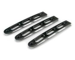 DV8 Offroad - DV8 D-JP-190026-BK-3 Black Door Handle Inserts for 07-18 Jeep Wrangler JK 2DR - Image 1