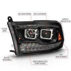 Anzo USA - Anzo USA 111464 LED Projector Headlight - Image 2