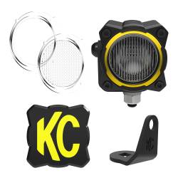 KC Hilites - KC HiLiTES 1265 Flex Era 1 LED 2-Light Master Kit w/Spread Beam Pattern - Image 1