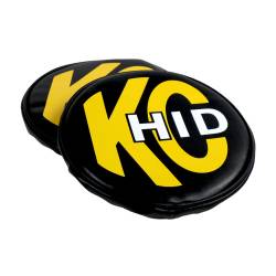 KC Hilites - KC HiLiTES 5818 Soft Cover 8" Vinyl HID Black Yellow Pair - Image 3