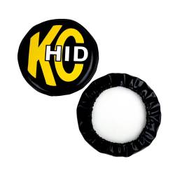 KC Hilites - KC HiLiTES 5818 Soft Cover 8" Vinyl HID Black Yellow Pair - Image 4