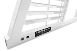 RealTruck Backrack - Backrack 12700W White Louvered Rack for 99-24 F250/F350/F450 Super Duty - Image 2
