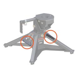 CURT - CURT 19273 Replacement CrossWing 5th Wheel Grip Handles 2-Pack - Image 2