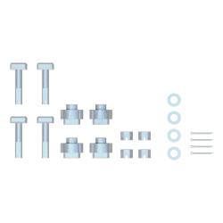 CURT - Replacement 5th Wheel Puck System Anchors for Chevrolet GMC for 16023 - Image 1