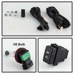 Spyder Auto - Spyder Auto 9043307 Fog Lights w/Switch Clear for 17-18 Nissan Titan - Image 4