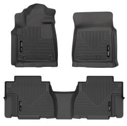 Husky Liners - Husky Liners 95131 Weatherbeater Front & 2nd Seat Floor Liners Footwell Coverage - Image 1