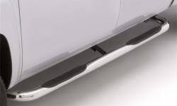 Lund - Lund 22683781 3" Round Bent Nerf Bars Stainless Steel Polished - Image 2