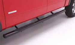Lund - Lund 23678176 4" Oval Straight Nerf Bars Steel Black - Image 2