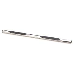 Lund - Lund 23578176 4" Oval Straight Nerf Bars Stainless Steel Polished - Image 1