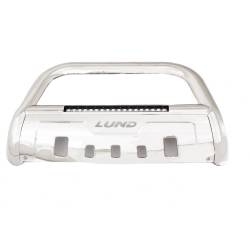 Lund - Lund 47021210 Bull Bar w/Led Light Bar-Stainless Steel - Image 2