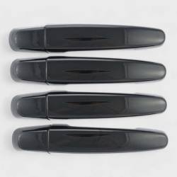 Trim Illusion - Trim Illusion DH6324BLK Front/Rear Door Handle Covers Black Chevy Impala - Image 1