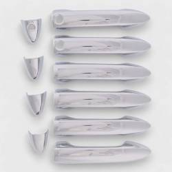 Trim Illusion - Trim Illusion DH230 Front/Rear Door Handle Covers Chrome Ridgeline/Pilot - Image 1
