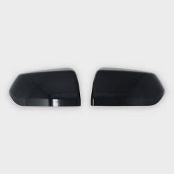 Trim Illusion - Trim Illusion MC6341BLK Front Door Mirror Covers Black Tahoe/Suburban/Yukon/XL - Image 1