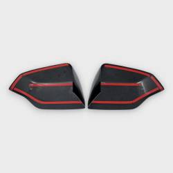 Trim Illusion - Trim Illusion MC6341BLK Front Door Mirror Covers Black Tahoe/Suburban/Yukon/XL - Image 3