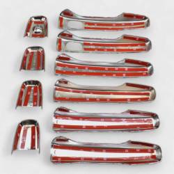 Trim Illusion - Trim Illusion DH262 Front/Rear Door Handle Covers Chrome Ford Edge/Explorer - Image 3