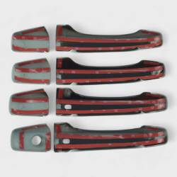 Trim Illusion - Trim Illusion DH6185BLK Front/Rear Door Handle Covers Black for 300/Journey - Image 3