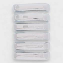 Trim Illusion - Trim Illusion DH245 Front/Rear Door Handle Covers Chrome F150/Super Duty - Image 1