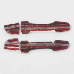 Trim Illusion - Trim Illusion DH263 Front Door Handle Covers Chrome Ford Mustang - Image 3