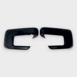 Trim Illusion - Trim Illusion MC6346BLK Front Door Mirror Covers Black Ford F150/Lightning - Image 1