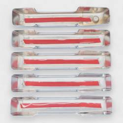 Trim Illusion - Trim Illusion DH323 Front/Rear Door Handle Covers Chrome Ford Bronco - Image 3