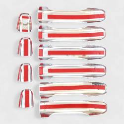 Trim Illusion - Trim Illusion DH310 Front/Rear Door Handle Covers Chrome for GM Truck/SUV - Image 3