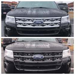 Trim Illusion - Trim Illusion ABS6489BLK Black Front Grille Overlay 18-19 Ford Explorer - Image 4