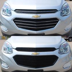 Trim Illusion - Trim Illusion ABS6455BLK Black Front Grille Overlay 16-17 Chevy Equinox - Image 4